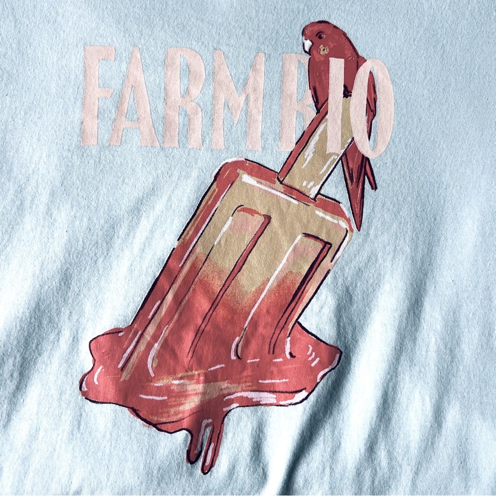 FARM Rio Brazil Popsicle T-shirt Size P = Small NWT - Picture 7 of 12